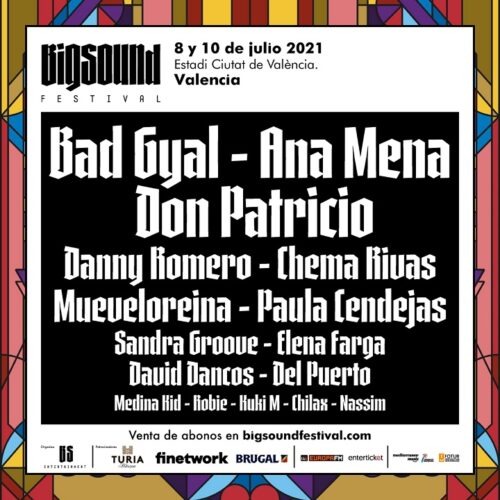 Валенсийский фестиваль Big Sound состоится в дни 8 и 10 июля на стадионе Ciutat в Валенсии
