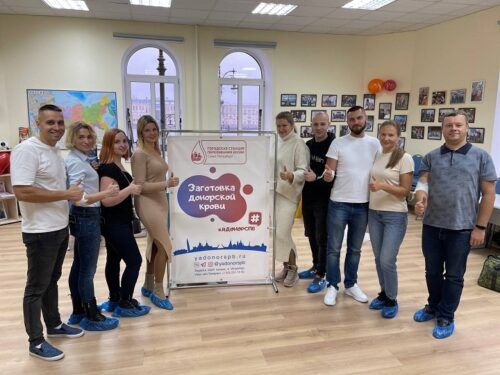«Галамарт» организовал День донора в Санкт-Петербурге